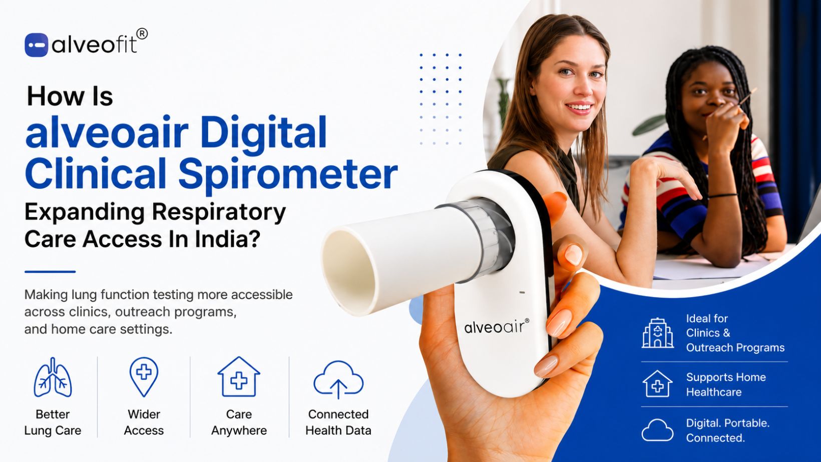How Is alveoair Digital Clinical Spirometer Expanding Respiratory Care Access In India?