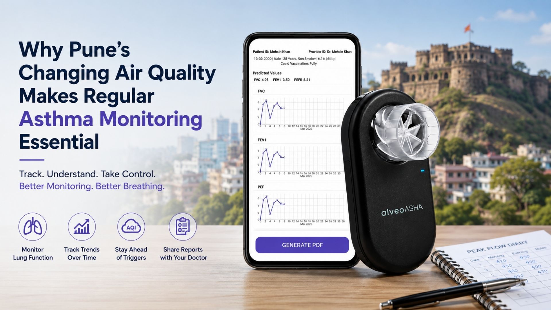 Why Pune’s Changing Air Quality Makes Regular Asthma Monitoring Essential